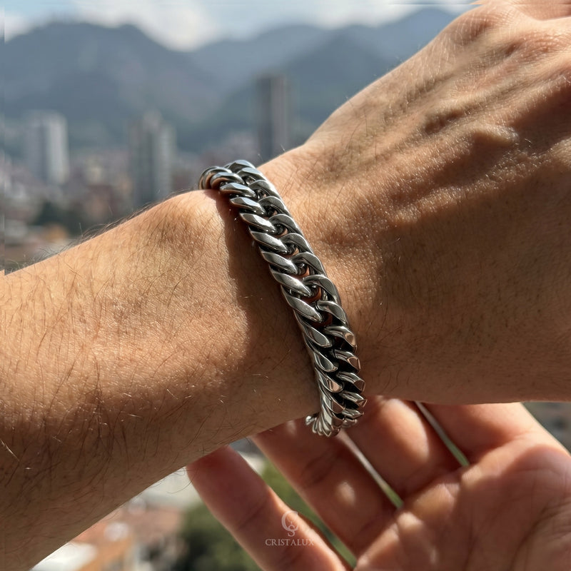PULSERA CUBANA 9MM