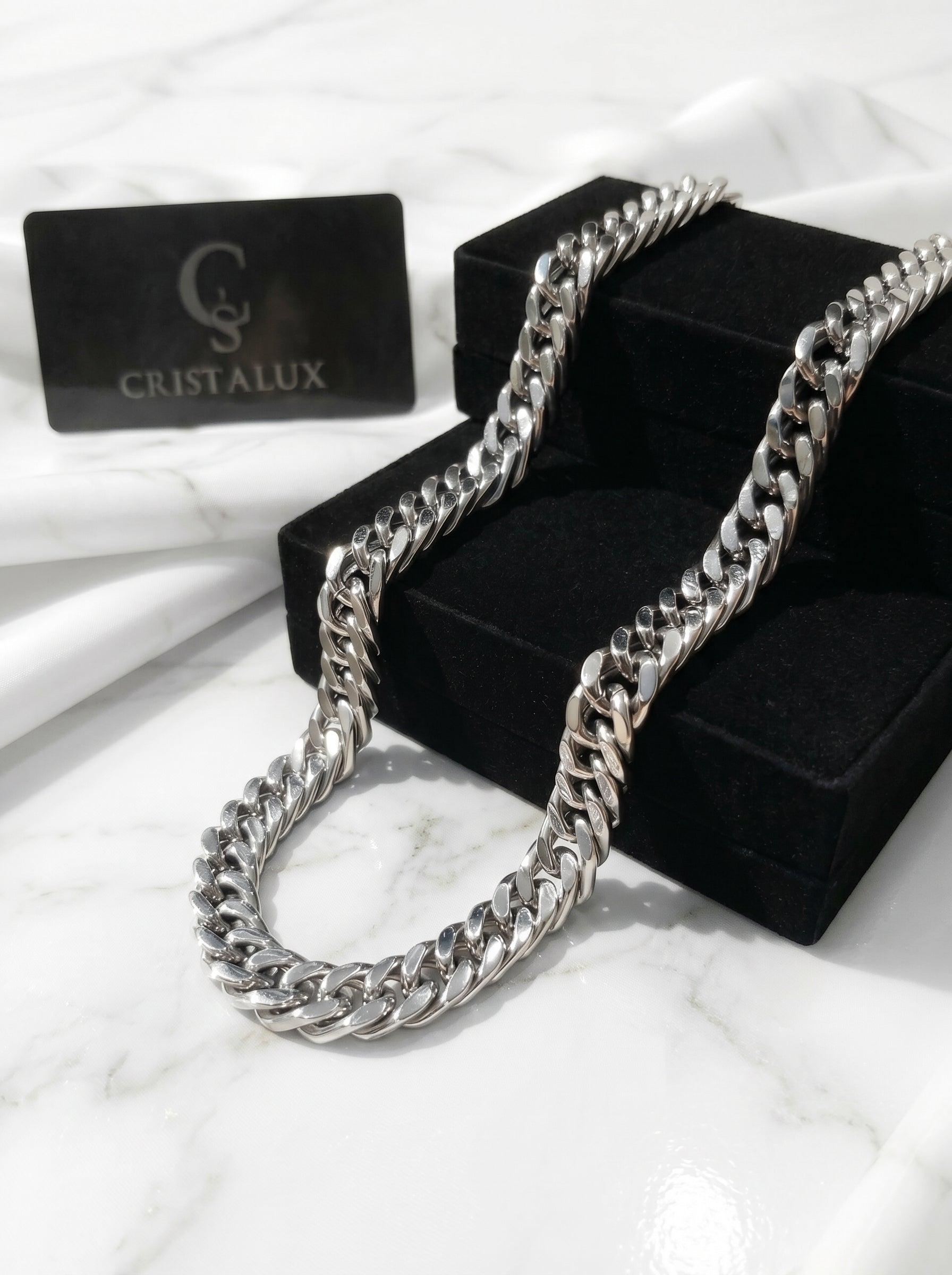 CADENA CUBANA PREMIUM | 10MM - 55CM