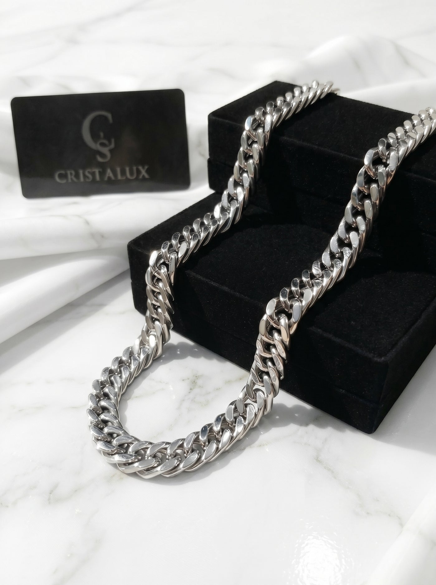 CADENA CUBANA PREMIUM | 10MM - 55CM