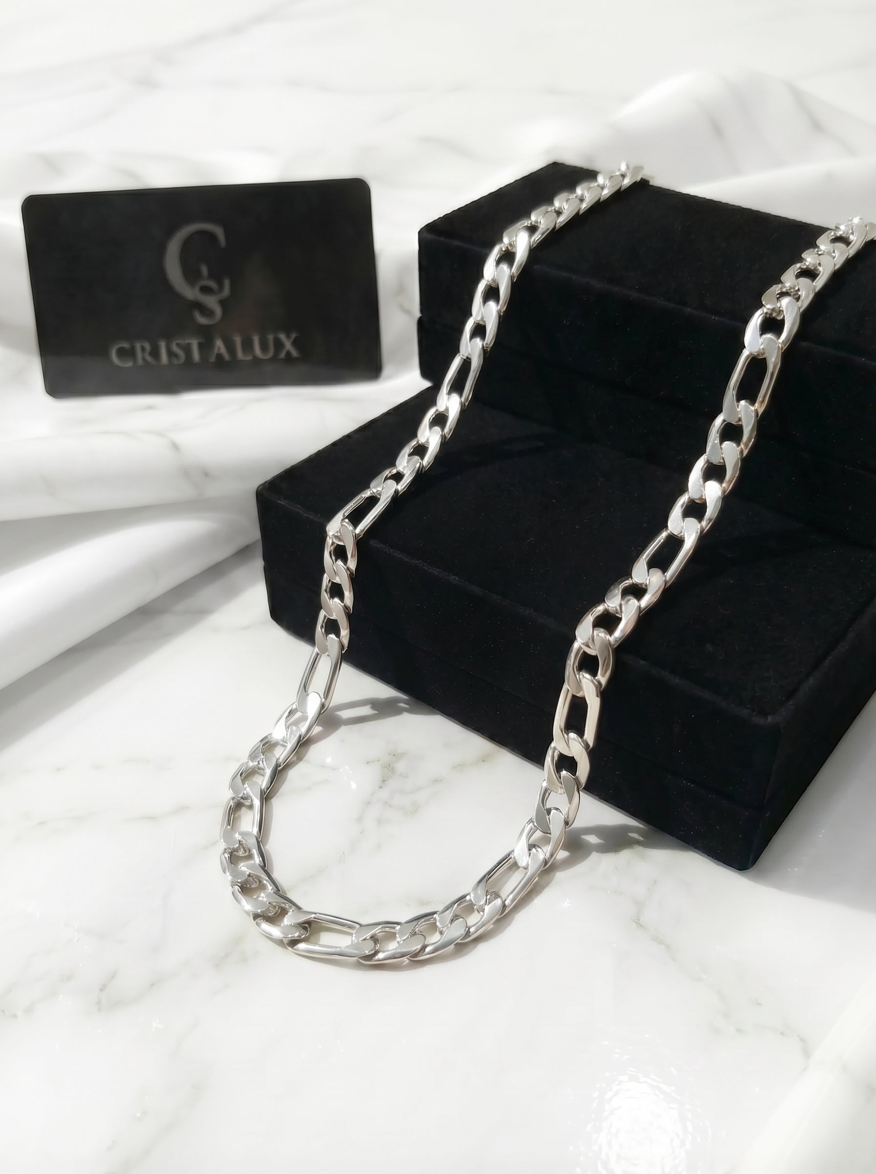 CADENA FÍGARO PREMIUM | 7MM - 70CM