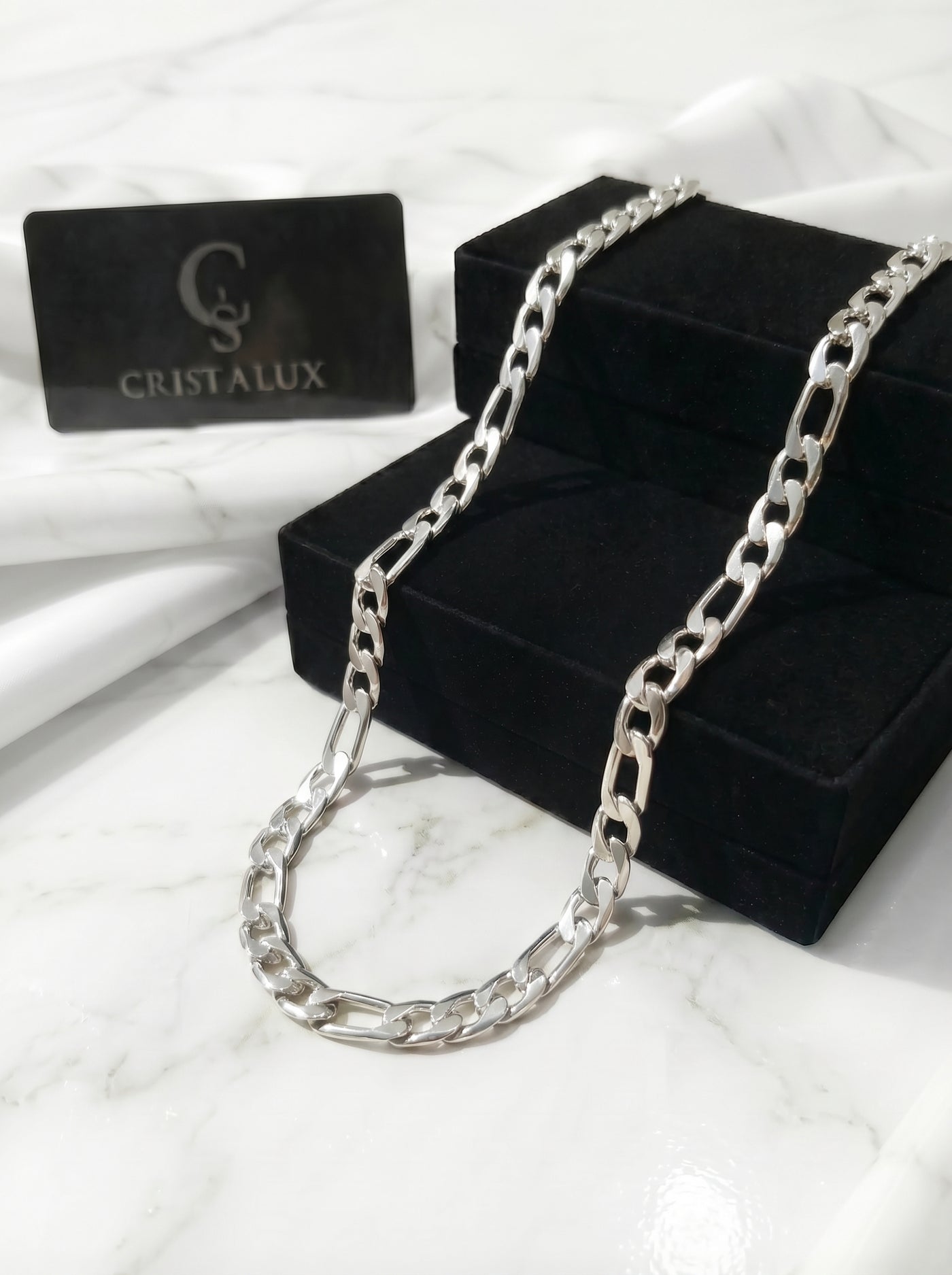 CADENA FÍGARO PREMIUM | 7MM - 70CM