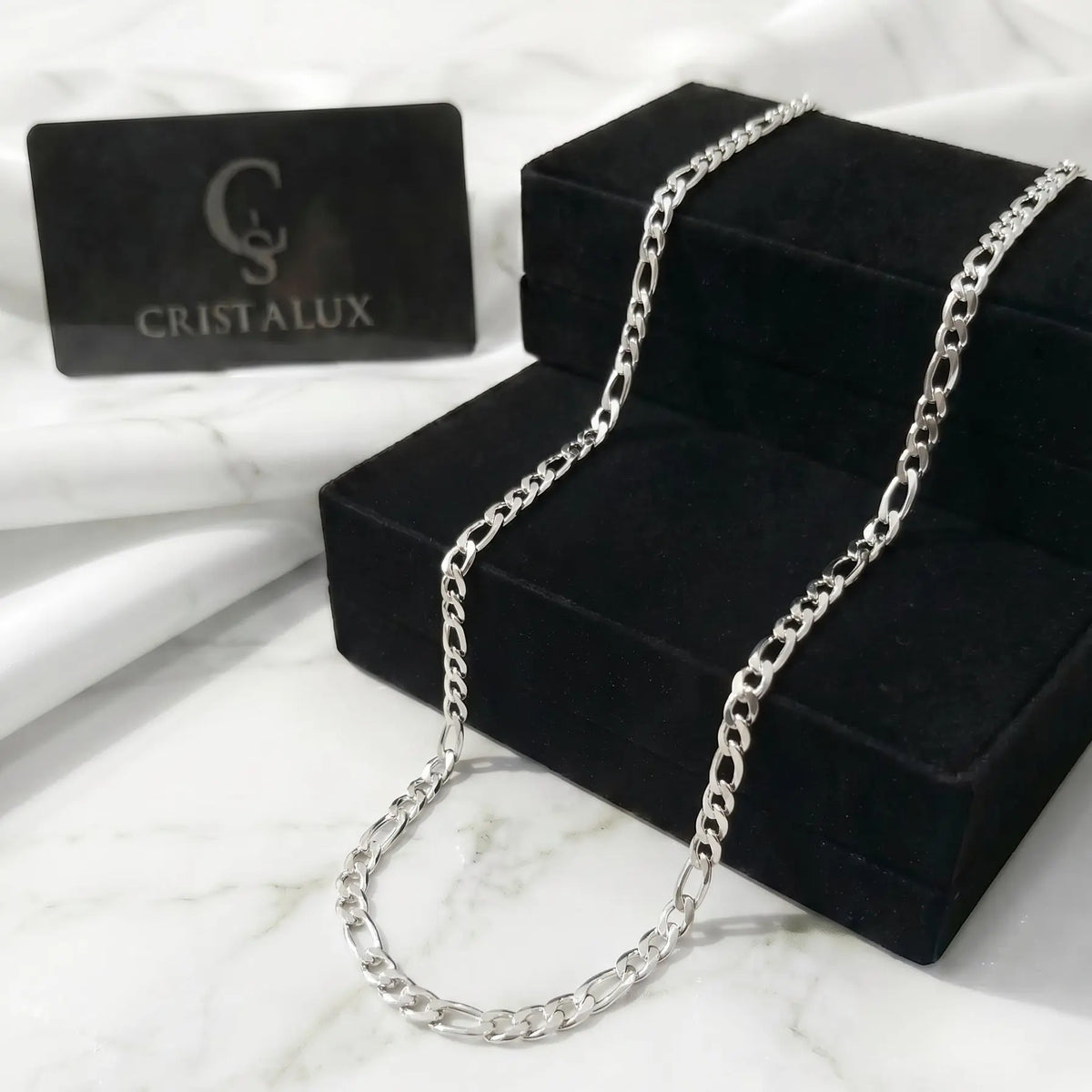 CADENA FÍGARO PREMIUM | 3MM - 50CM