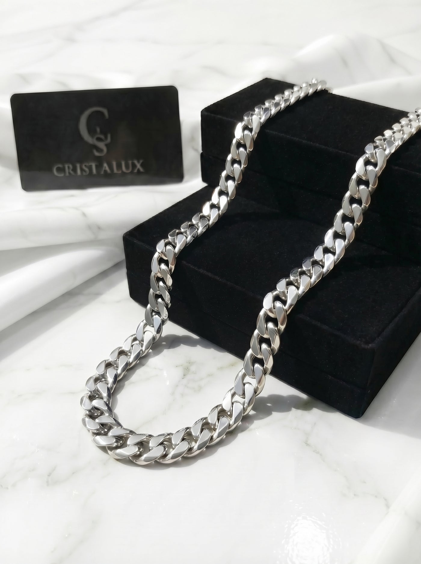 CADENA CUBANA PREMIUM | 7MM - 55CM