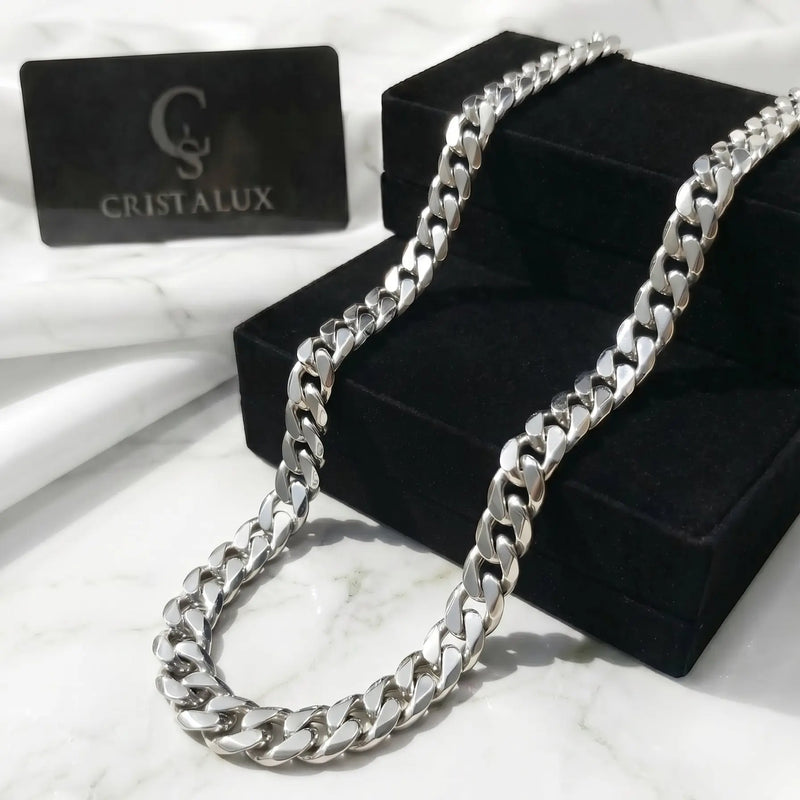 CADENA CUBANA PREMIUM | 7MM - 55CM