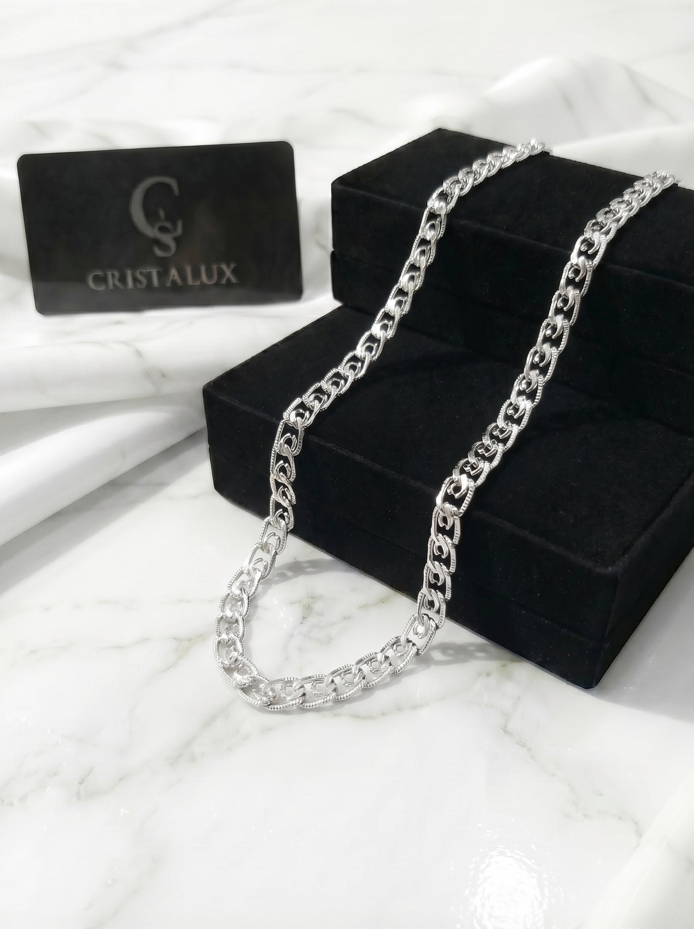CADENA GRIEGA PREMIUM | 6MM - 50CM