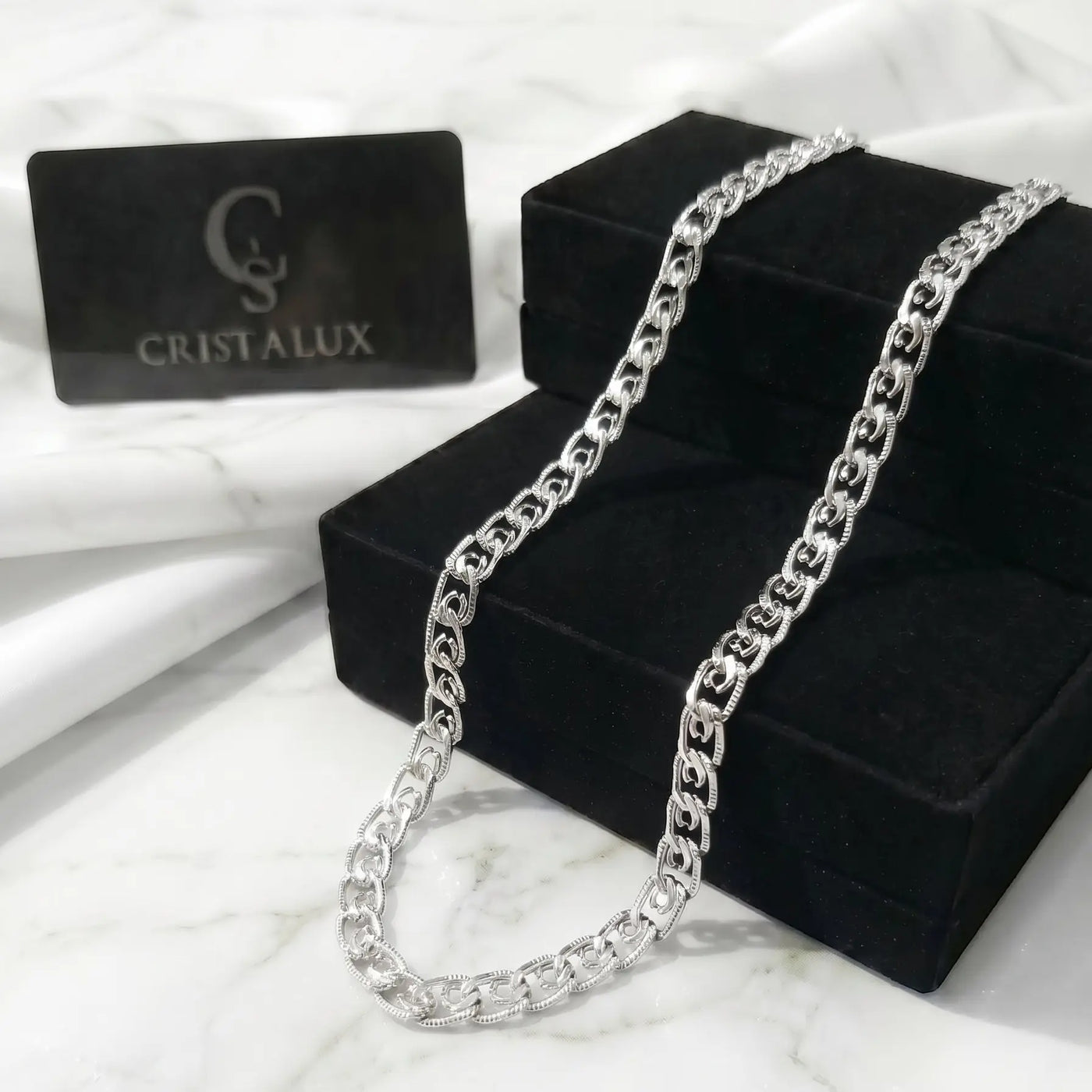 CADENA GRIEGA PREMIUM | 6MM - 50CM