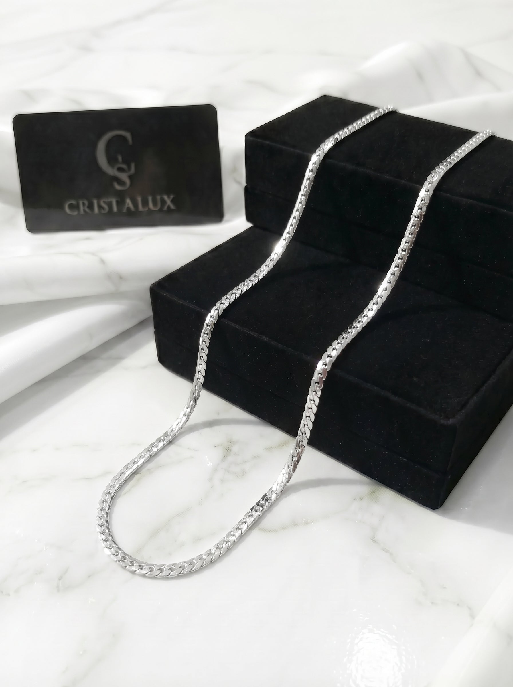 CADENA MIAMI PREMIUM | 3MM - 60CM