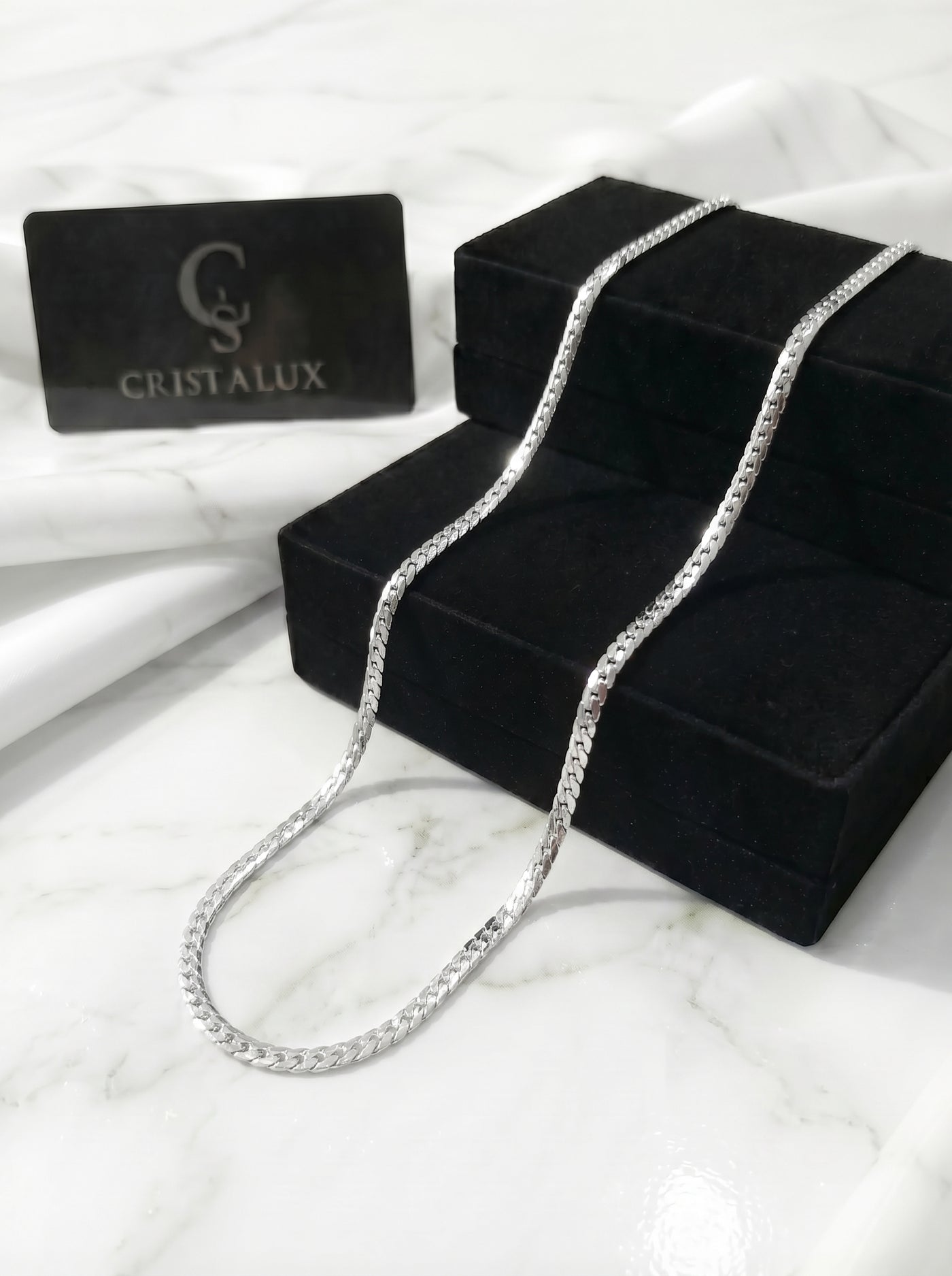 CADENA MIAMI PREMIUM | 3MM - 60CM