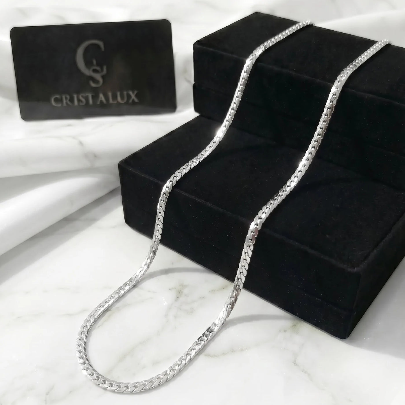 CADENA MIAMI PREMIUM | 3MM - 60CM