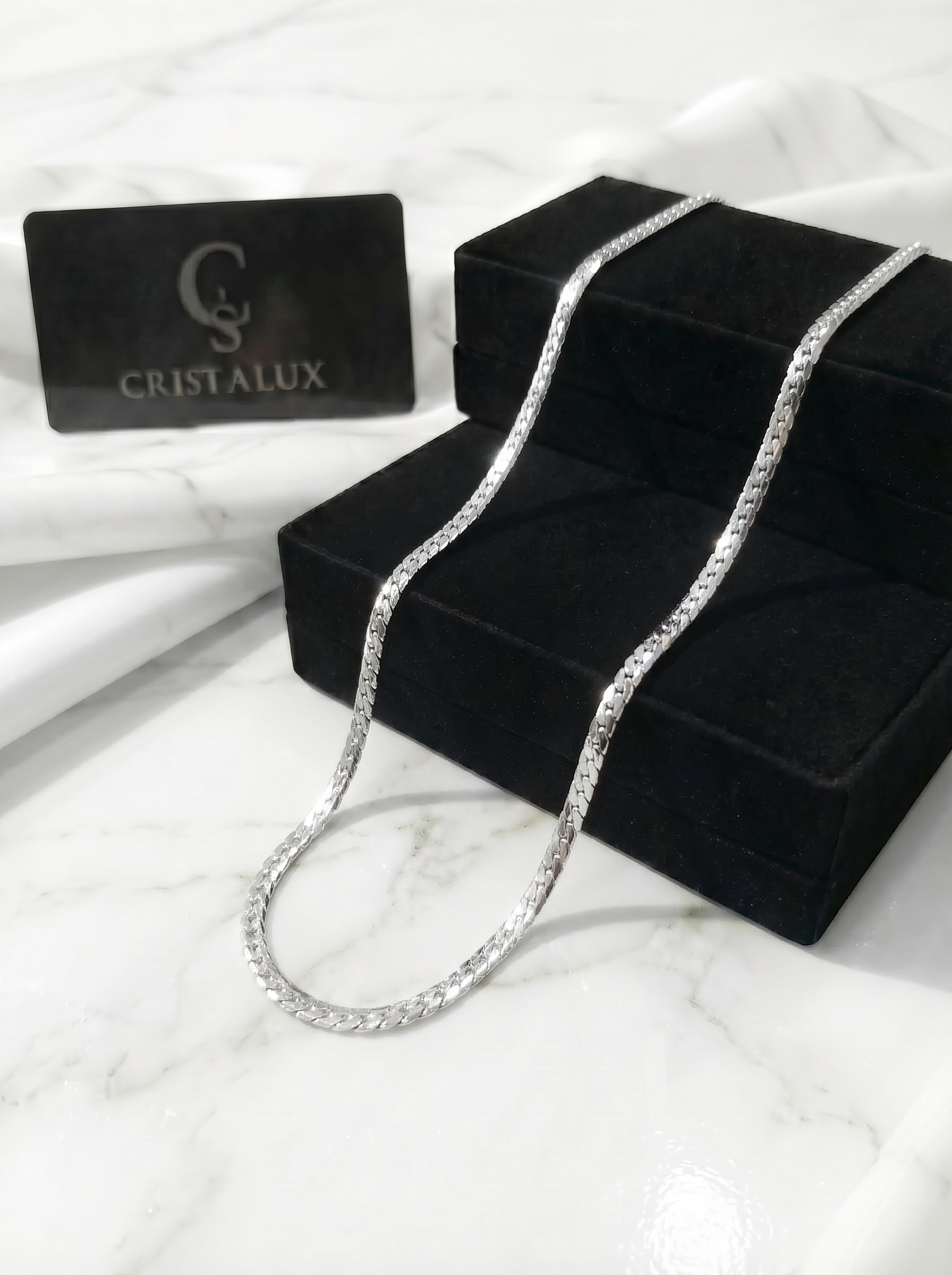 CADENA MIAMI PREMIUM | 3MM - 50CM