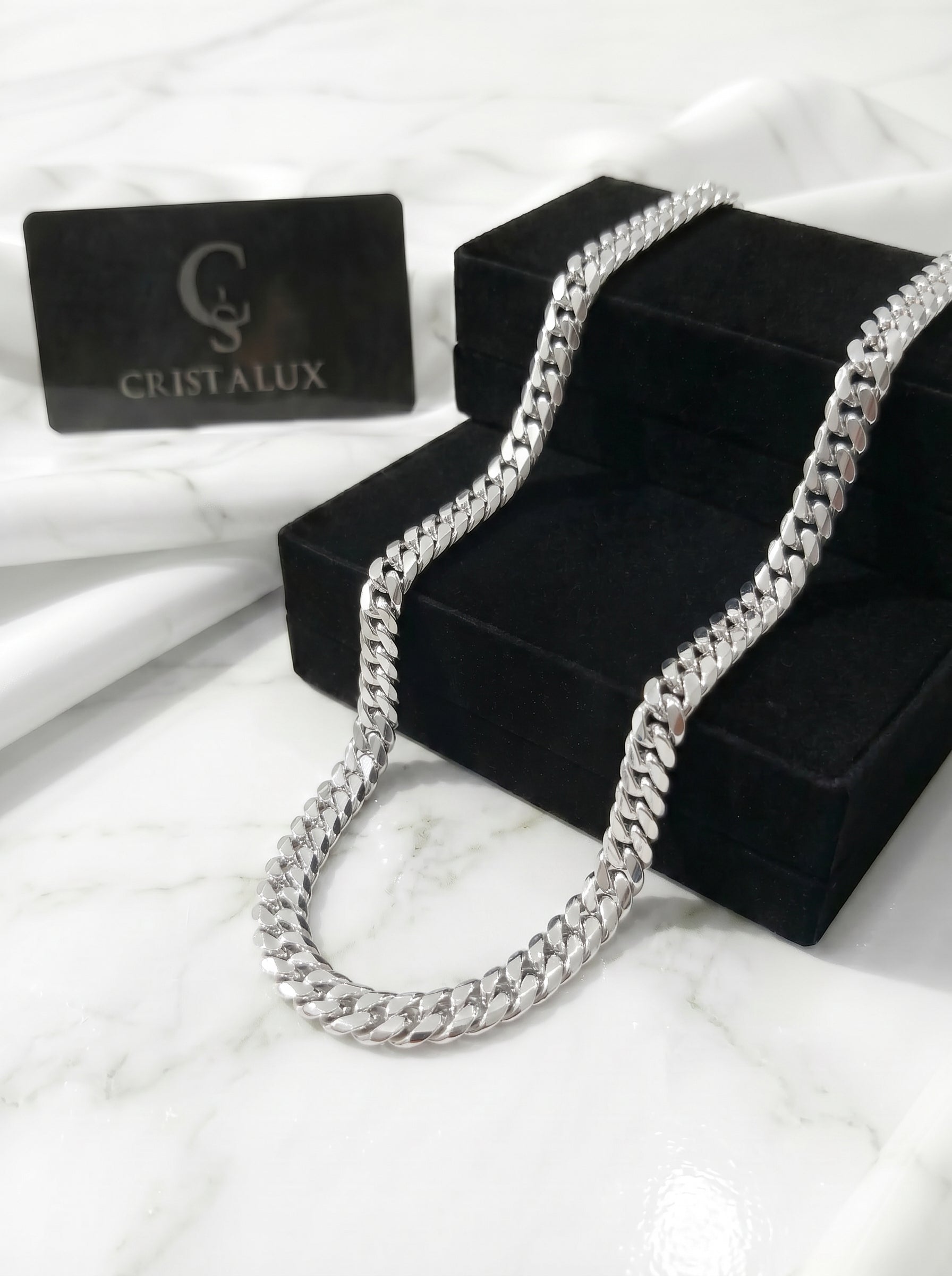 CADENA CUBANA PREMIUM | 5MM - 60CM