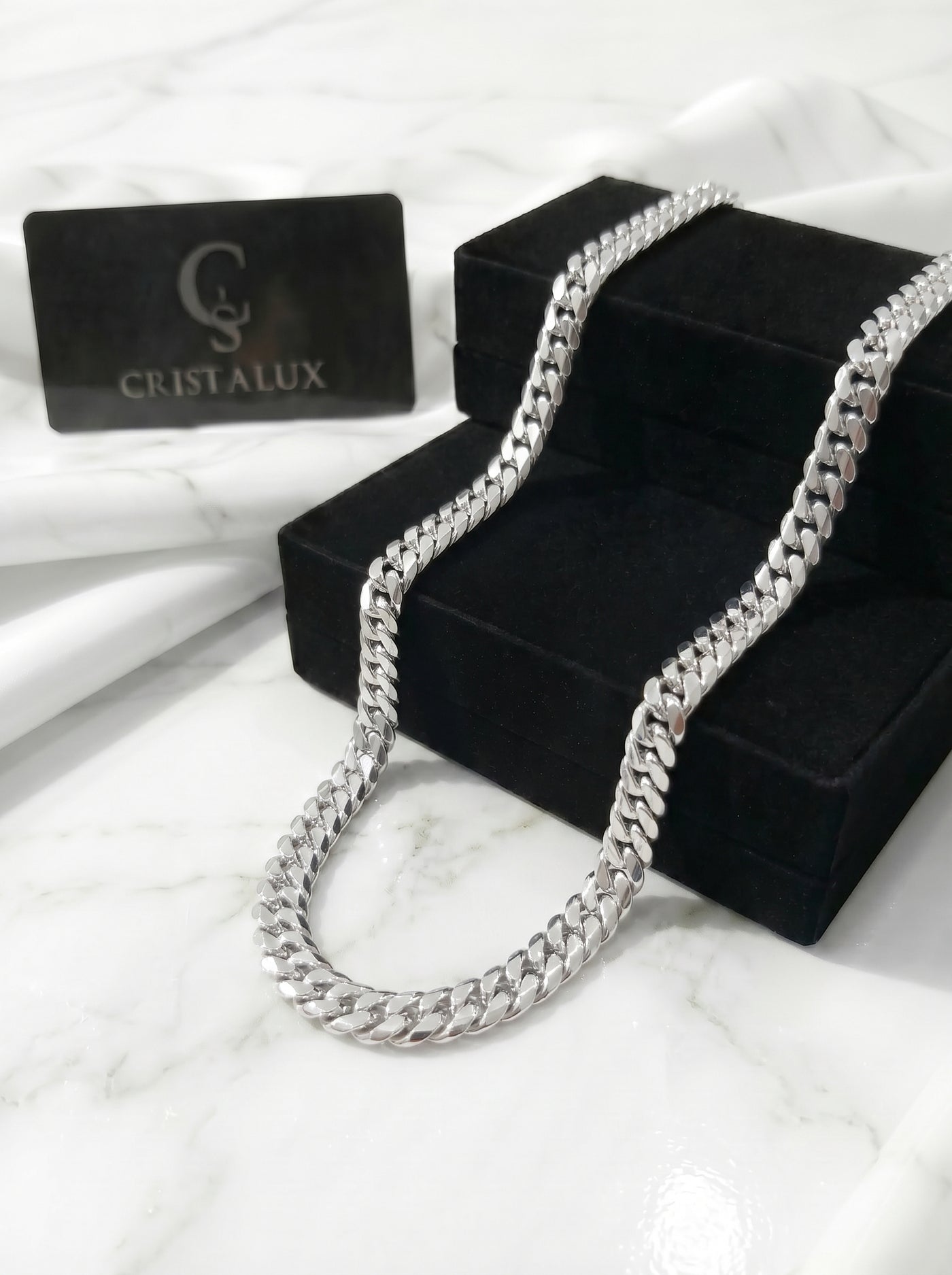 CADENA CUBANA PREMIUM | 5MM - 60CM