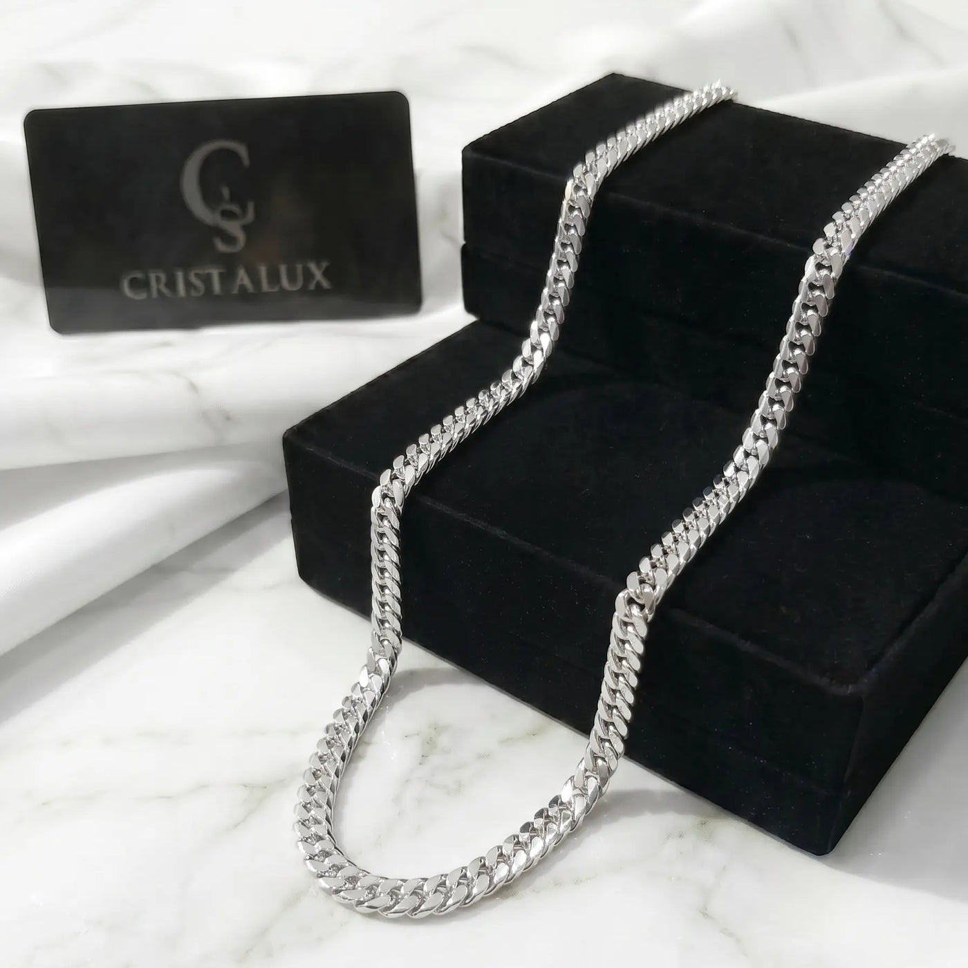 CADENA CUBANA PREMIUM | 3MM - 50CM