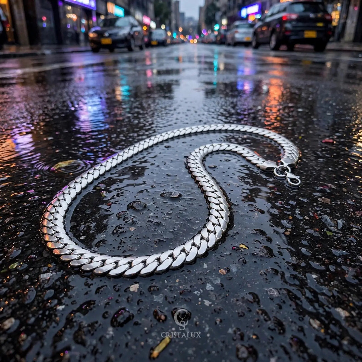 CADENA MIAMI PREMIUM | 8MM - 60CM